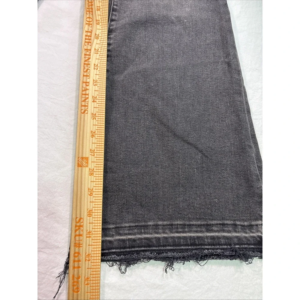 Good American Jeans Womens 8/29  90s Baggy  BUTTON FLY Relaxed Straight Denim